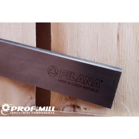 Nóż strugarski / heblarski HM 80 x 35 x 3 PILANA do strugarki, heblarki, wyrówniarki, grubościówki